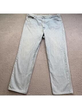 Vintage 90s Made in USA Levis 540 Baggy Light Wash Jeans 42 Relaxed Fit Denim